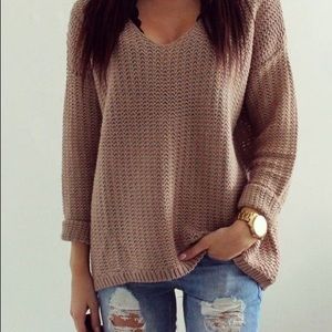 Oversized sweater